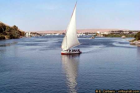 aswan, nile river