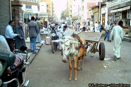 aswan, traffic