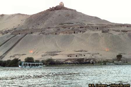 aswan, west bank