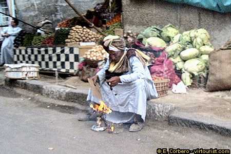 aswan, street