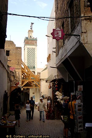Fez, Medina, Minaret
