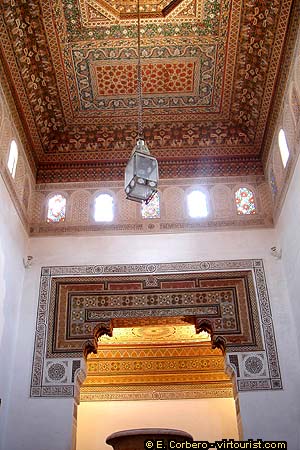 Marrakech, Bahia Palace, main room