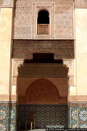 Marrakech, Medersa Ben Youssef, pupil's rooms