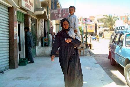 red sea, Hurghada, street