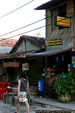 Itacare, downtown