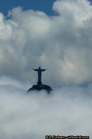 Rio de Janeiro, Corcobado from Sugar Loaf