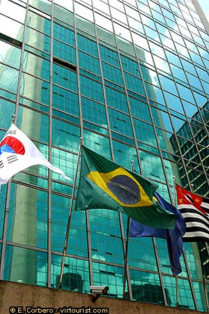 Sao Paulo, Av Paulista, corporate headquarters