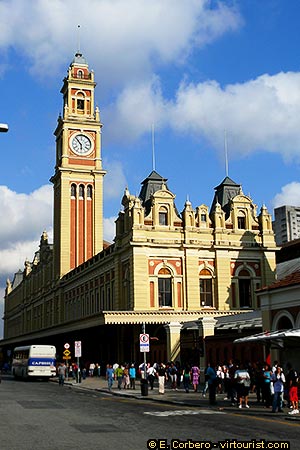 38/40.- Sao Paulo, Luz Train Station
