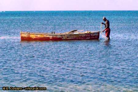 Priory, fisherman