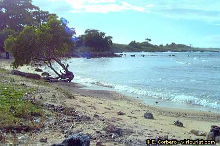Priory, private beach