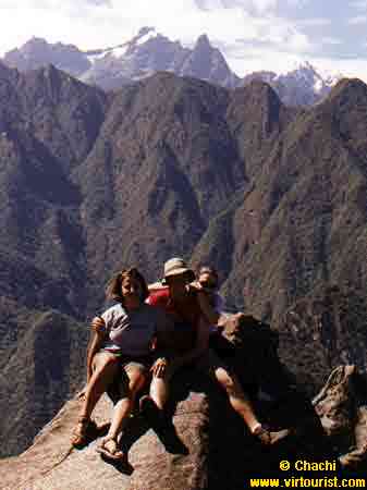 14.- A better view of the Cordillera