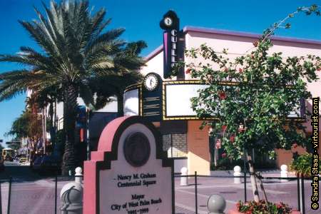 Palm Beach Area. West Palm Beach. Centennial Square