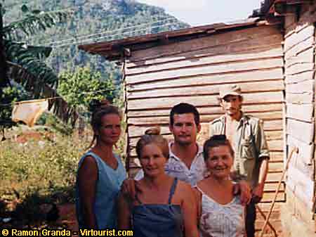 Pinar del Rio, Pedro and family.
