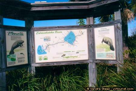 Southwest Florida, Fort Myers, Manatee Sign