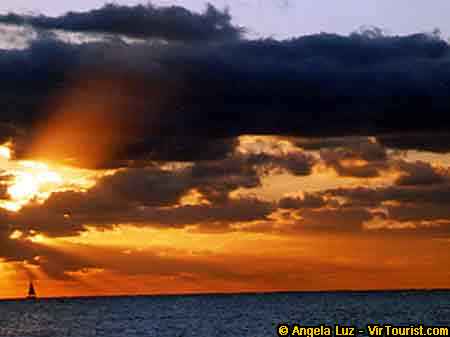 St. Augustine, Sunrise with a cloud