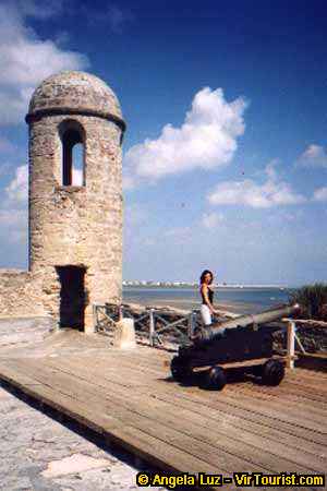 St. Augustine A tower on the wall