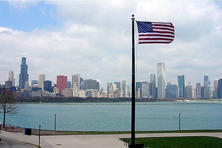 Chicago, Chicago Skyline from the Shedd Aquarium