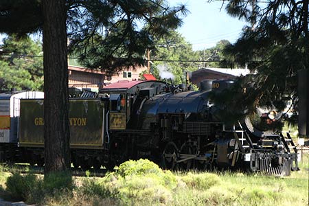 Grand Canyon National Park, the train