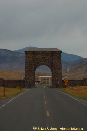 Yellowstone National Park, North Entrance