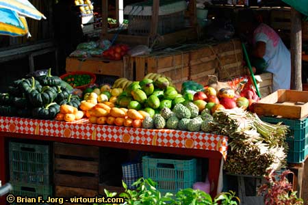 Yucatan Peninsula, market produce