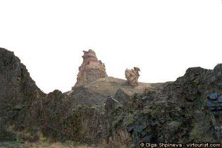 Almaty, Falling Stone