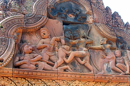 Banteay Srei Carvings 