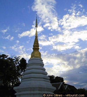 Chiang Mai, Sunset sky