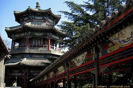 Beijing, Summer Palace, Hall  of the Listening Orioles