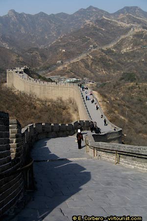 43/46.- Beijing, the Great Wall