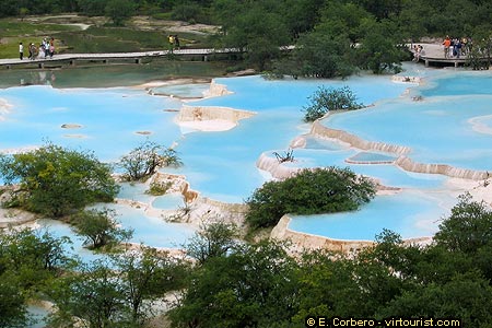 Huanglong,  Five Color Ponds