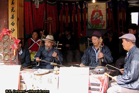 Lijiang, Baisha, Naxi music 