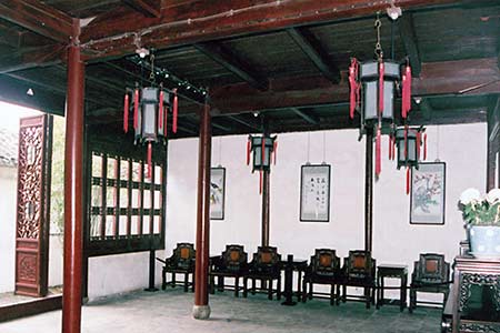 Suzhou, Master of Nets Garden, Building Interior