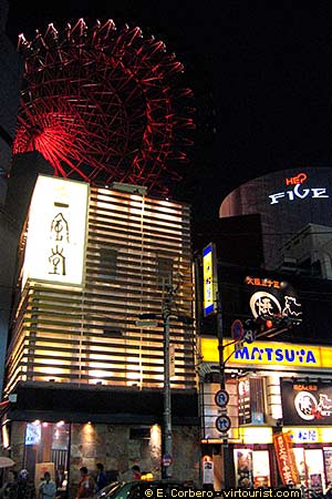 Osaka, Hep Five, Umeda