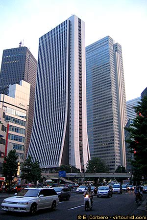 Tokyo, Shinjiku, skyscrapers