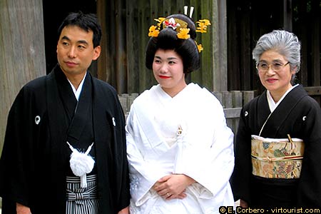 Tokyo, Meiji Shrine, ceremony