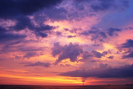 Ko Lanta, sky