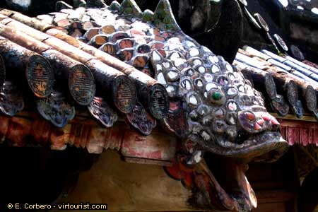 Hue, Tomb of Tu Duc, detail