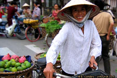 34.- Northeast Vietnam, street market
