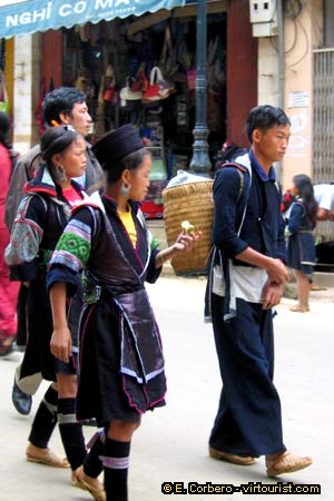 Sapa, ethnic minority people