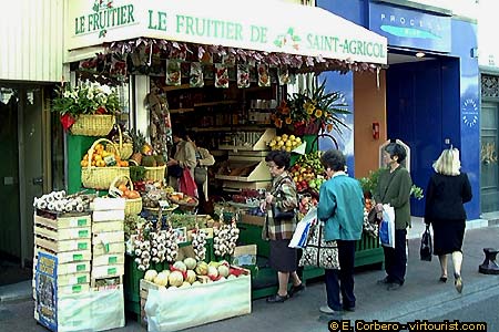 Avignon, fruits shop