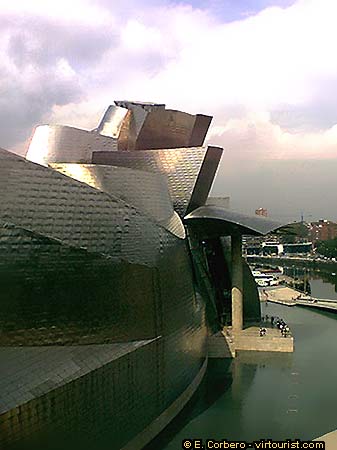 10/30.- Bilbao, The Guggenheim Museum: side view V
