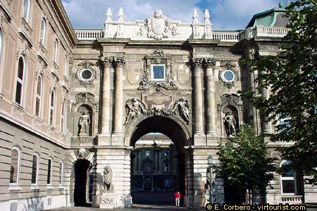 Budapest, Royal Palace gate