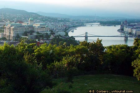 Budapest, view of the Castle District