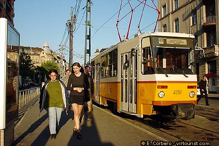 Budapest, tramway 2