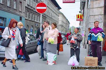 Budapest, street.