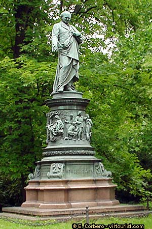 Ceske Budejovice, Adalbert Lanna Monument