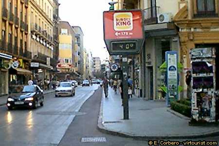 31/36.- Cordoba, Street Temperature 