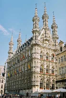 Flanders: Leuven,  the Town Hall