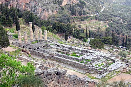 Temple of Apollo, Delphi, Greece