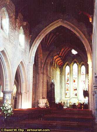 Kilkenny, interior of St. Canice's Cathedral